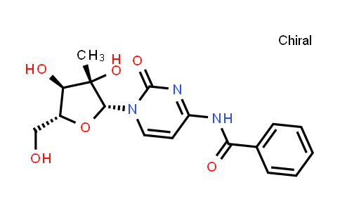 CAS No. 817204-35-6, Benzamide, N-[1,2-dihydro-1-(2-C-methyl-β-D-arabinofuranosyl)-2-oxo-4-pyrimidinyl]-