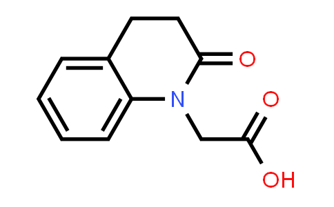 CAS No. 81745-21-3, 2-(2-Oxo-3,4-dihydroquinolin-1(2H)-yl)acetic acid