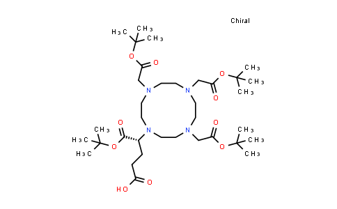 CAS No. 817562-90-6, (R)-5-(tert-Butoxy)-5-oxo-4-(4,7,10-tris(2-(tert-butoxy)-2-oxoethyl)-1,4,7,10-tetraazacyclododecan-1-yl)pentanoic acid
