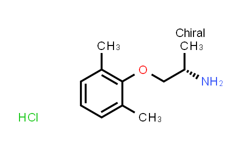 CAS No. 81771-85-9, (S)-1-(2,6-Dimethylphenoxy)propan-2-amine hydrochloride