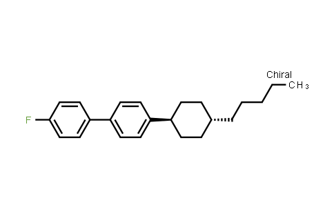 CAS No. 81793-59-1, 4-Fluoro-4'-(trans-4-pentylcyclohexyl)-1,1'-biphenyl