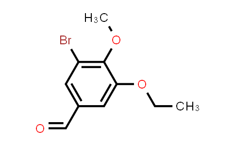 CAS No. 81805-97-2, 3-Bromo-5-ethoxy-4-methoxybenzaldehyde