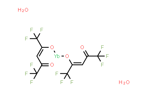 CAS No. 81849-60-7, Ytterbium(III)hexafluoroacetylacetonatedihydrate