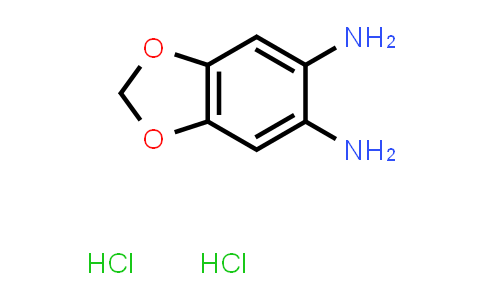 CAS No. 81864-15-5, Benzo[d][1,3]dioxole-5,6-diamine dihydrochloride