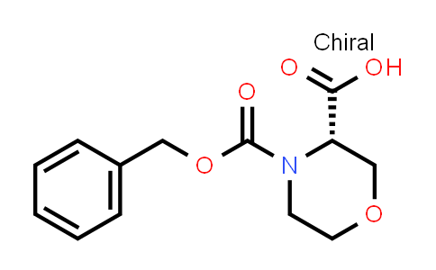 CAS No. 819078-65-4, (S)-4-((Benzyloxy)carbonyl)morpholine-3-carboxylic acid