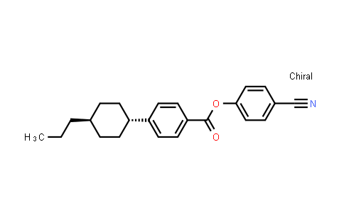 CAS No. 81930-17-8, 4-Cyanophenyl 4-(trans-4-propylcyclohexyl)benzoate