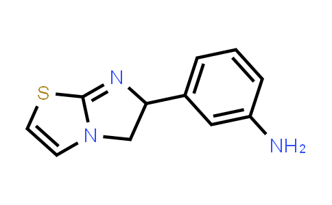 CAS No. 81934-12-5, Benzenamine, 3-(5,6-dihydroimidazo[2,1-b]thiazol-6-yl)-