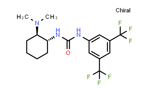 CAS No. 820242-14-6, N-[3,5-Bis(trifluoromethyl)phenyl]-N'-[(1R,2R)-2-(dimethylamino)cyclohexyl]urea
