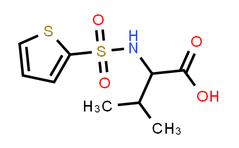 CAS No. 82068-14-2, 3-Methyl-2-(thiophene-2-sulfonamido)butanoic acid