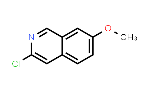 CAS No. 82117-21-3, 3-Chloro-7-methoxyisoquinoline