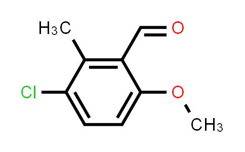 CAS No. 82128-14-1, 3-Chloro-6-methoxy-2-methylbenzaldehyde