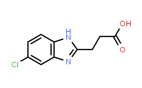 CAS No. 82138-56-5, 3-(5-Chloro-1H-benzoimidazol-2-yl)-propionic acid