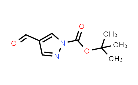 CAS No. 821767-61-7, tert-Butyl 4-formyl-1H-pyrazole-1-carboxylate