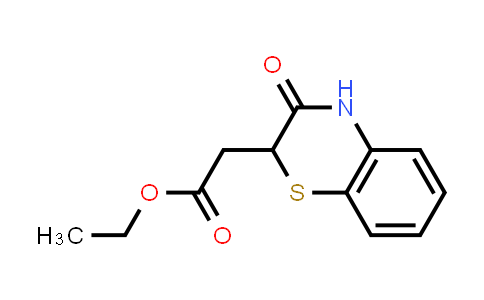 CAS No. 82191-17-1, Ethyl 2-(3-oxo-3,4-dihydro-2H-benzo[b][1,4]thiazin-2-yl)acetate
