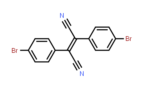 CAS No. 82193-93-9, 2,3-Bis(4-bromophenyl)fumaronitrile