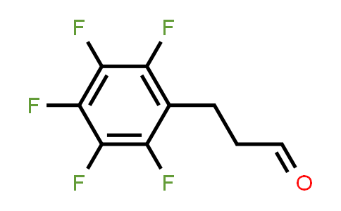 CAS No. 82208-42-2, Benzenepropanal, 2,3,4,5,6-pentafluoro-