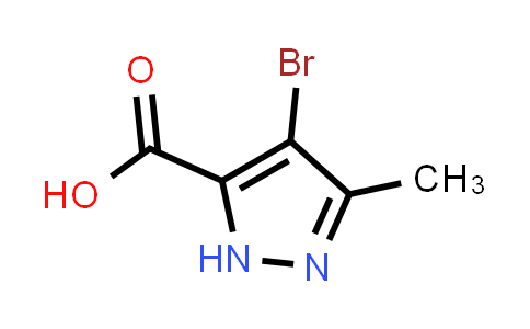 CAS No. 82231-52-5, 4-Bromo-3-methyl-1H-pyrazole-5-carboxylic acid