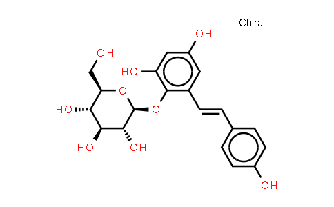 CAS No. 82373-94-2, 2,3,5,4'-Tetrahydroxystilbene 2-O-β-D-glucoside