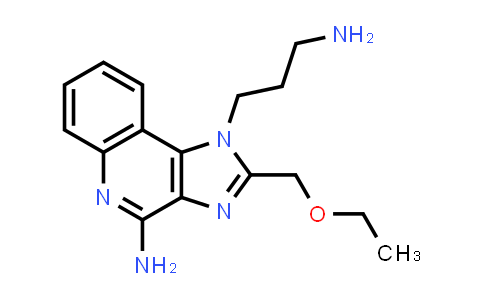 CAS No. 823809-16-1, 1-(3-Aminopropyl)-2-(ethoxymethyl)-1H-imidazo[4,5-c]quinolin-4-amine