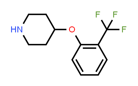 CAS No. 824390-04-7, 4-(2-(Trifluoromethyl)phenoxy)piperidine