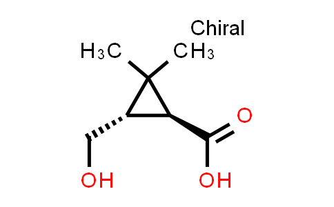 CAS No. 82442-71-5, (1S,3S)-3-(Hydroxymethyl)-2,2-dimethylcyclopropane-1-carboxylic acid