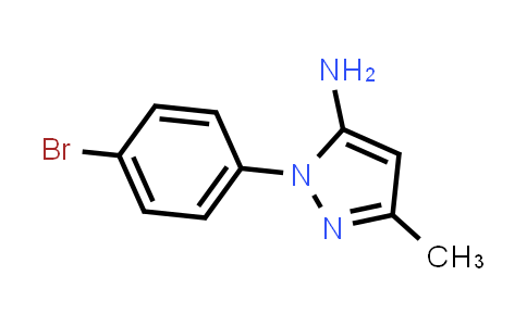 CAS No. 82447-61-8, 2-(4-Bromophenyl)-5-methylpyrazol-3-amine