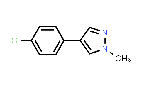 CAS No. 82525-26-6, 4-(4-Chlorophenyl)-1-methyl-1H-pyrazole