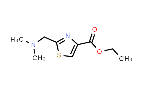 CAS No. 82586-66-1, Ethyl 2-((dimethylamino)methyl)thiazole-4-carboxylate