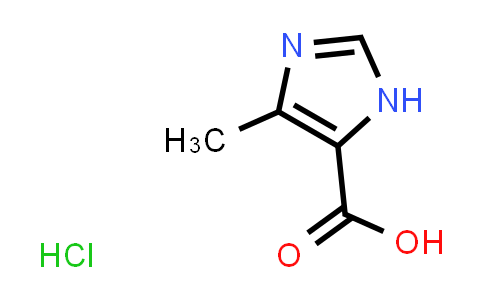 CAS No. 82616-95-3, 4-Methyl-1H-imidazole-5-carboxylic acid hydrochloride