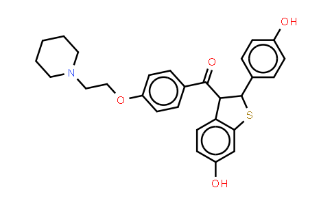 CAS No. 82640-04-8, Raloxifene (hydrochloride)