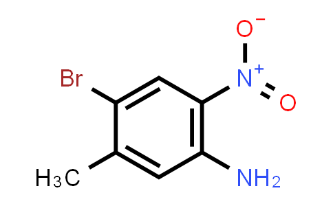 CAS No. 827-32-7, 4-Bromo-5-methyl-2-nitroaniline