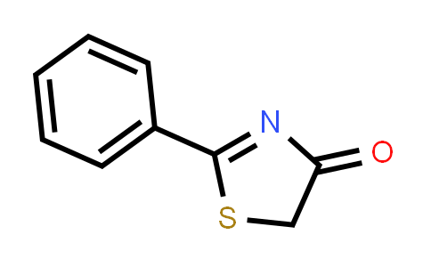 CAS No. 827-46-3, 2-Phenyl-4(5H)-thiazolone