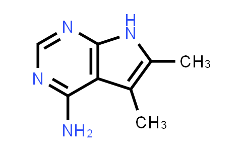 CAS No. 82703-33-1, 5,6-Dimethyl-7H-pyrrolo[2,3-d]pyrimidin-4-amine