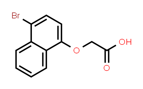 CAS No. 82746-69-8, 2-((4-Bromonaphthalen-1-yl)oxy)acetic acid