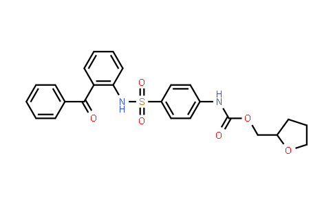 827575-68-8 | Carbamic acid, [4-[[(2-benzoylphenyl)amino]sulfonyl]phenyl]-, (tetrahydro-2-furanyl)methyl ester