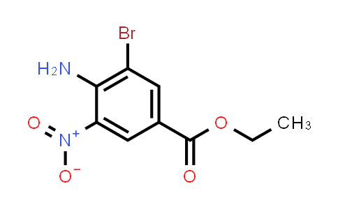 CAS No. 82760-42-7, Ethyl 4-amino-3-bromo-5-nitrobenzoate