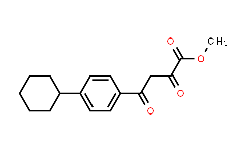 CAS No. 82760-72-3, Methyl 4-(4-cyclohexylphenyl)-2,4-dioxobutanoate