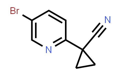 CAS No. 827628-15-9, 1-(5-Bromopyridin-2-yl)cyclopropanecarbonitrile