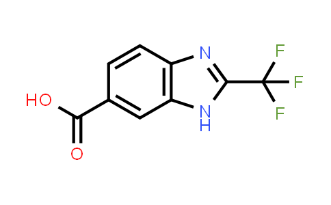 CAS No. 82791-93-3, 2-(Trifluoromethyl)-1H-benzo[d]imidazole-6-carboxylic acid