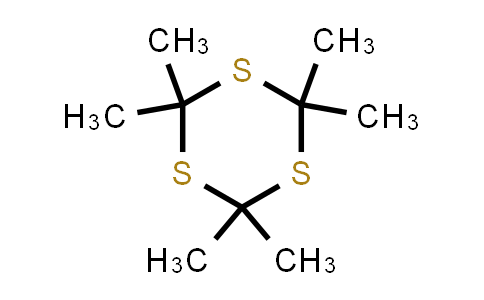 CAS No. 828-26-2, 2,2,4,4,6,6-Hexamethyl-1,3,5-trithiane