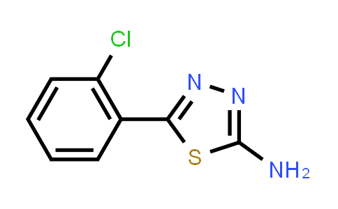 CAS No. 828-81-9, 5-(2-Chloro-phenyl)-[1,3,4]thiadiazol-2-ylamine