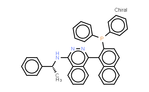 CAS No. 828927-96-4, (S)-(-)-4-[2-(Diphenylphosphino)-1-naphthalenyl]-N-[(R)-1-phenylethyl]-1-phthalazinamine