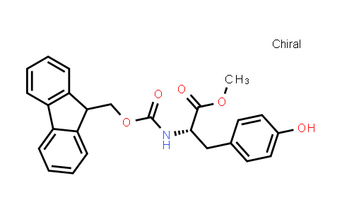 CAS No. 82911-79-3, (S)-Methyl 2-((((9H-fluoren-9-yl)methoxy)carbonyl)amino)-3-(4-hydroxyphenyl)propanoate