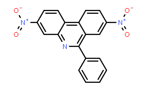 CAS No. 82921-86-6, 3,8-Dinitro-6-phenylphenanthridine