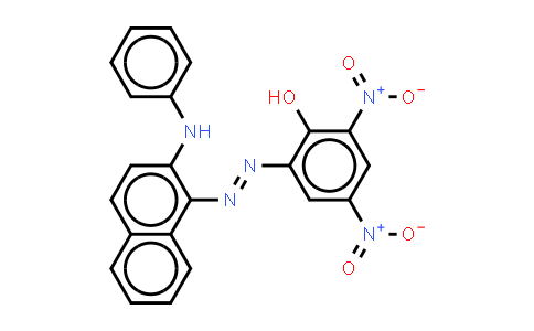 CAS No. 82980-51-6, 2,4-Dinitro-6-2-(phenylamino)-1-naphthylazophenol