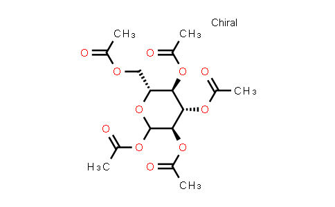 CAS No. 83-87-4, Peracetylated D-glucose