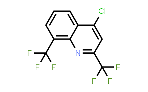 CAS No. 83012-13-9, 4-Chloro-2,8-bis-trifluoromethylquinoline