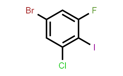 CAS No. 83027-73-0, 5-Bromo-1-chloro-3-fluoro-2-iodobenzene