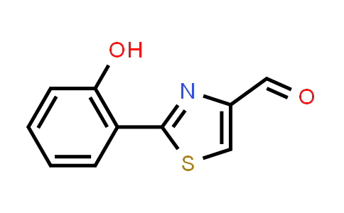 CAS No. 83053-39-8, 4-Thiazolecarboxaldehyde, 2-(2-hydroxyphenyl)-