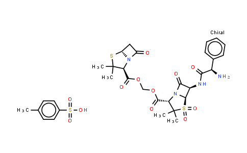 CAS No. 83105-70-8, Sultamicillin (tosylate)